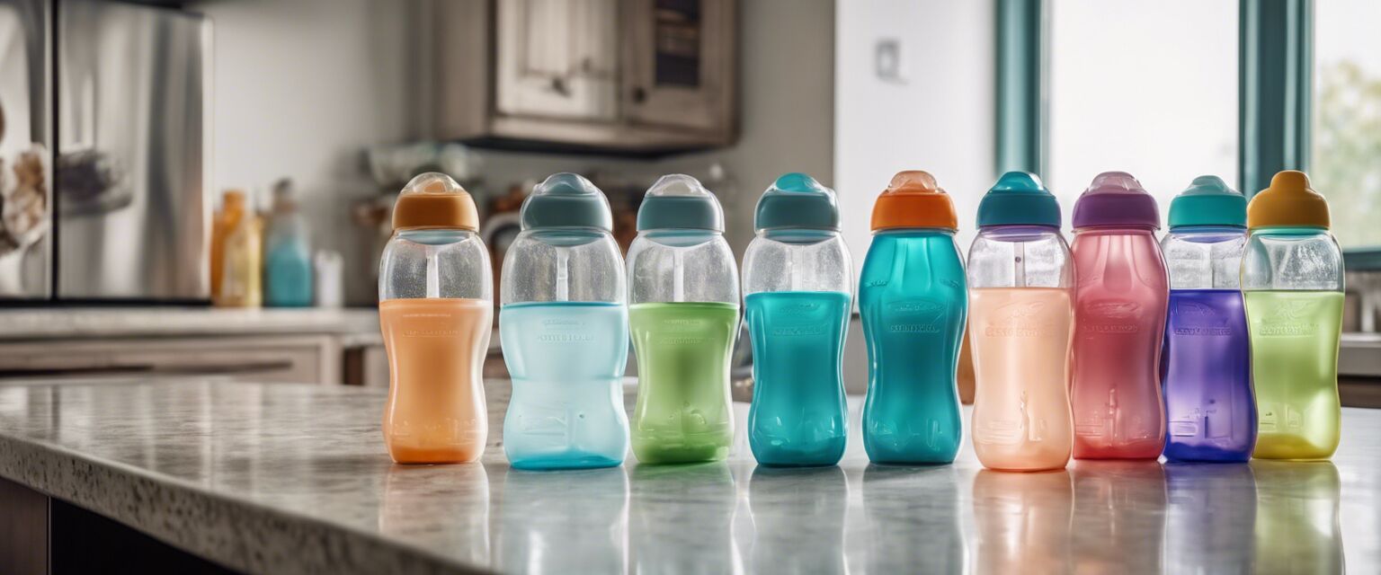 Travel-friendly baby bottles