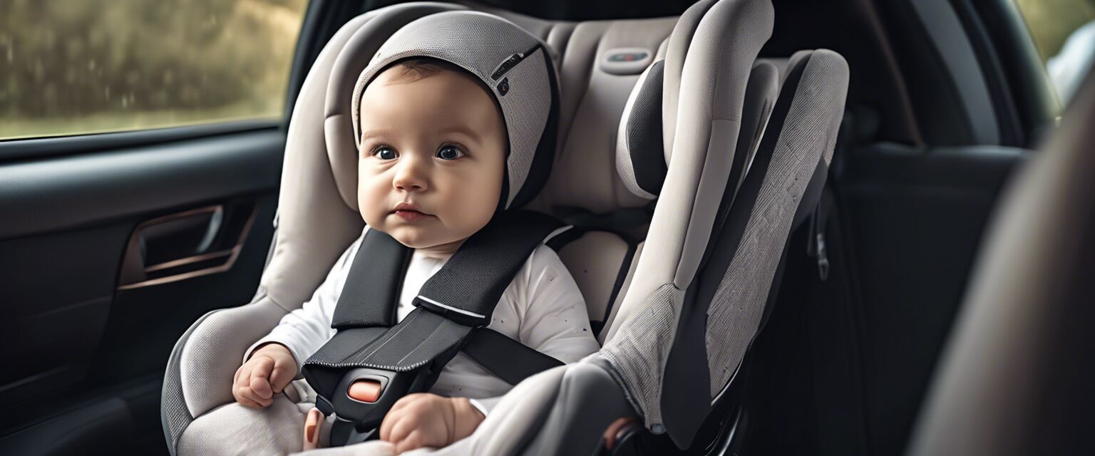 Baby car seat for safety