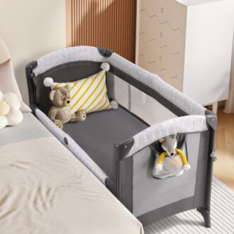 ELEMARA 3 in 1 Wide Baby Bassinet