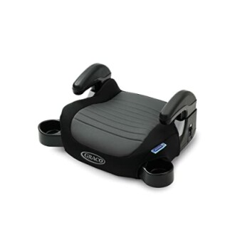 Graco backless booster seat with cup holders.