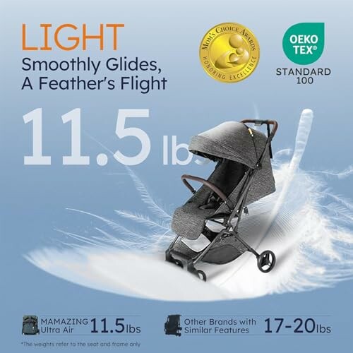 MAMAZING Lightweight Baby Stroller