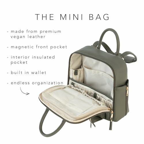 Ayla & Co Mini Convertible Baby Diaper Bag