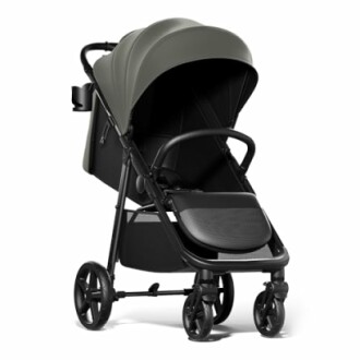 Modern baby stroller with canopy and cup holder