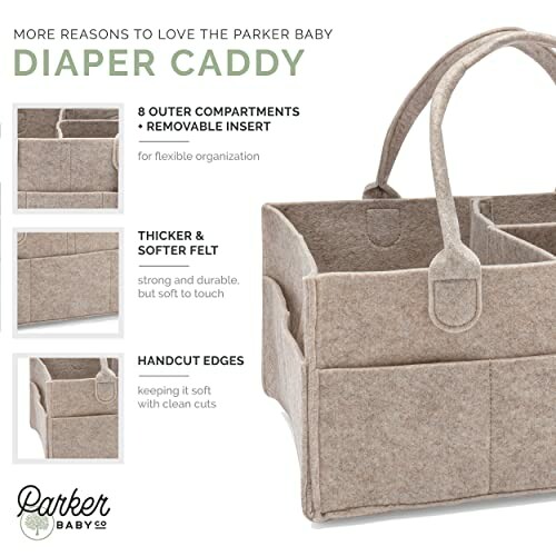 Parker Baby Diaper Caddy