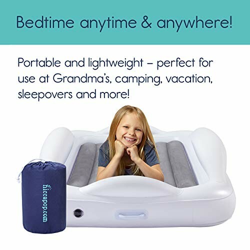 hiccapop Inflatable Toddler Travel Bed