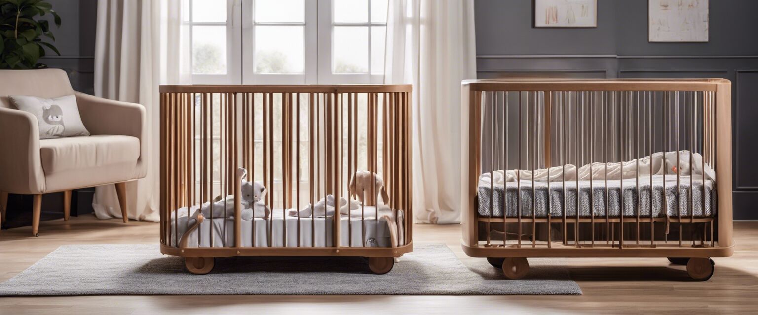 Different types of portable cribs