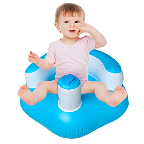 Baby Inflatable Seat, Infant Support Seat Summer Toddler Chair for Sitting Up, Baby Shower Chair Floor Seater