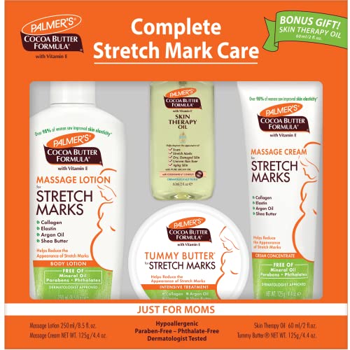 Palmer’s Cocoa Butter Formula Complete Stretch Mark and Pregnancy Skin Care Kit