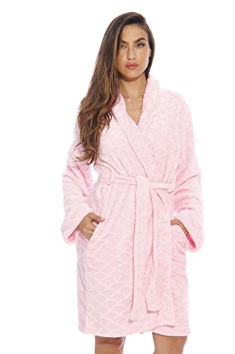 Just Love Kimono Robe / Bath Robes for Women, SizeMedium, Light Pink