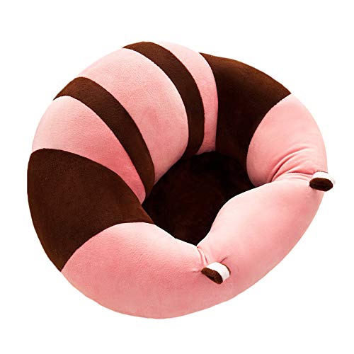 Baby Sofa Support Chair – Baby Support Seat, Plush Soft Cartoon Animals Sitting Chair, Baby Sofa Learning to Sit Chair