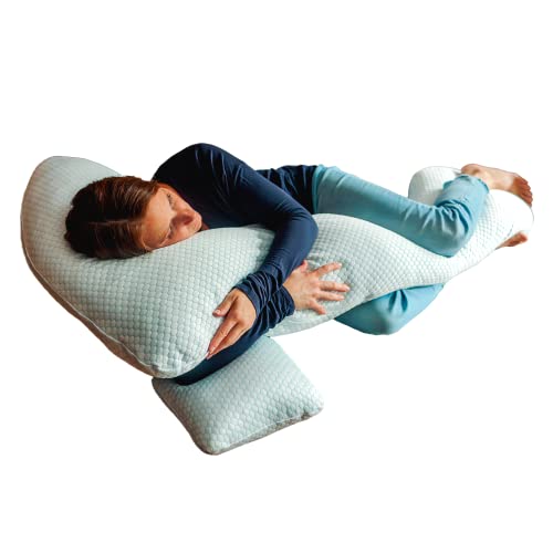 Pregnancy Pillows for Sleeping | Pregnancy Pillow for Pregnant Women to Sleep | Gel Memory Foam Full Body Pillow for Pregnancy | Body Pillows for Adults | Maternity Pillow for Pregnant Women