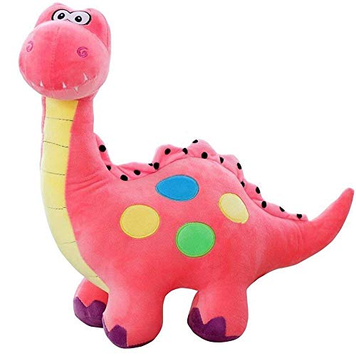 14″ Pink Stuffed Dinosaur Plush Toy, Plush Dinosaur Stuffed Animal, Dinosaur Toy for Baby Girl Boy Kids Birthday Gifts