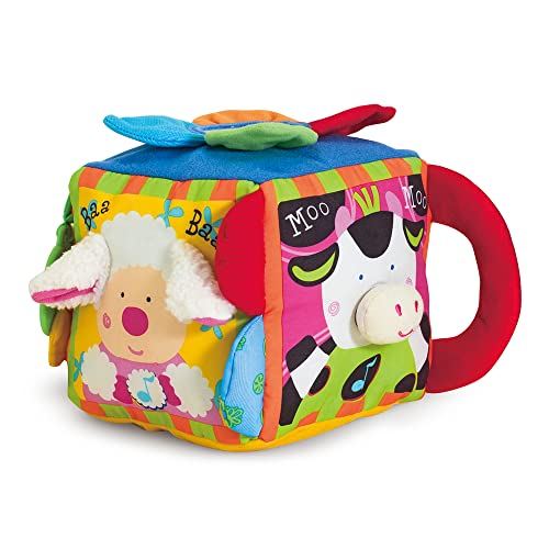 Melissa & Doug K’s Kids Musical Farmyard Cube Educational Baby Toy