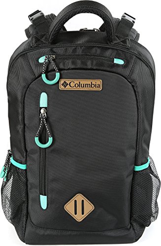 Columbia Carson Pass Backpack Diaper Bag – Black Large Diaper Bag with Multiple Organizer Pockets and Thermal Bottle Pocket with Therma-Flect Radiant Barrier