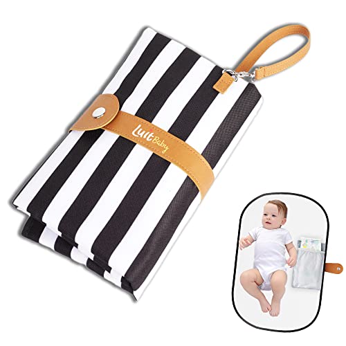 LuitBaby Baby Portable Changing Pad, Foldable Changing Pad, Diaper Change Mat Waterproof and Washable for Daily and Travel Baby Essentials