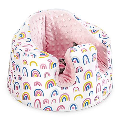 Seat Cover,Compatible with Bumbo Seat.The Rainbow Cover,only Compatible with Bumbo Seat(Original)