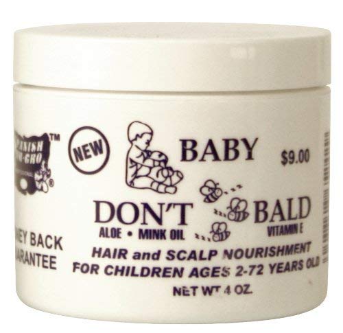 Baby Don’t Be Bald Hair and Scalp Nourishment 4 Oz