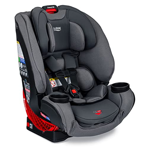 Britax One4Life ClickTight All-in-One Car Seat – 10 Years of Use – Infant, Convertible, Booster – 5 to 120 pounds – SafeWash Fabric, Drift