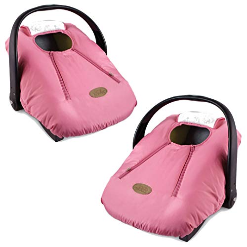 Cozy Cover Infant Car Seat Cover (Pink) – The Industry Leading Infant Carrier Cover Trusted by Over 6 Million Moms Worldwide for Keeping Your Baby Cozy & Warm