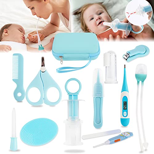 Baby Nail Kit,Thermometer for Infants Baby Essentials for Newborn,Baby Nose Sucker,Baby Grooming kit Newborn boy, Baby Emergency kit Baby Healthcare kit…
