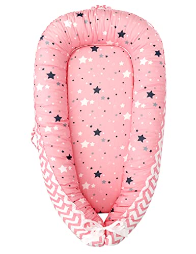Baby Lounger Cover Newborn Lounger Cover Infant Lounger Cover Floor Seat for Lounger Color Pink