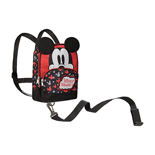 Disney Harness Backpack with Removable Tether – Travel Toddler Safety Backpack – Anti-Lost Kids’ Mini Backpack – Kids Baby Harness Backpack for Boys and Girls