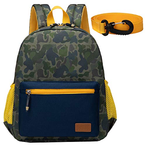 willikiva Camo Toddler Backpack for Kids Boys Preschool Safety Harness Leash(Camouflage)