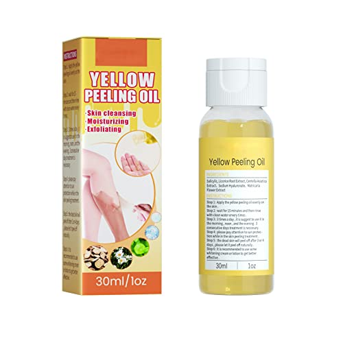 Glow Skin Care Products Exfoliating Yellow Skin Oil Moisturizing Body White Tender Brightening Skin Delicate Skin Beautifying Yellow Skin Moisturizing 30ml Dry Skin Face