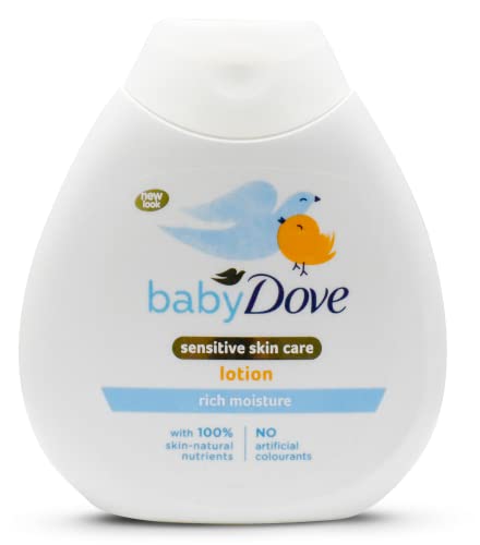 Baby Dove Lotion, Rich Moisture, Sensitive Skin Care – 6.5 Ounce (Pack of 3)