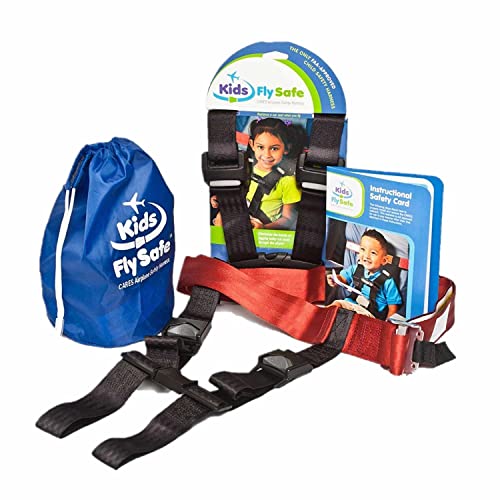 Cares Airplane Safety Travel Harness – Kids and Toddler Flying Safety Device – Provides Extra Security for Children on Flights – Light Weight, Easy to Store and Installs in Minutes.