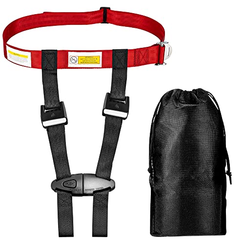 Child Airplane Safety Travel Harness, Upgraded with Metal Buckle, The Safety Restraint System Will Protect Your Child from The unsuspected. – Airplane Kid Travel Accessories for Aviation Travel Use