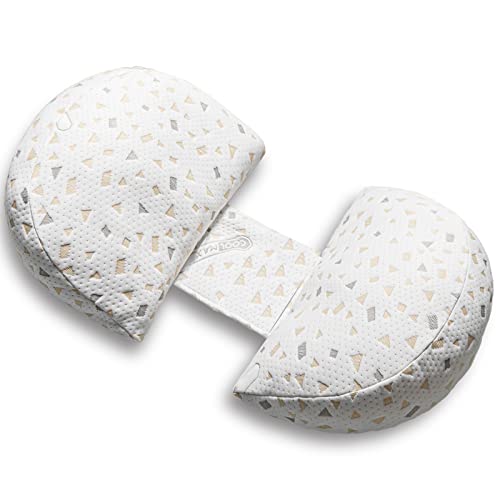 MIERLEAS Pregnancy Pillows for Sleeping, Maternity Pillow, Supports The Belly, Back, Hips and Legs of Pregnant Women, Pregnancy Must Haves Body Pillow, Adjustable and Removable Pillowcase,Gray.