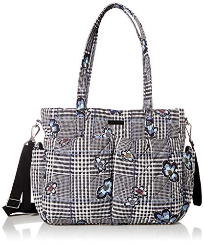 Vera Bradley Women’s Performance Twill Ultimate Baby Diaper Bag, Bedford Plaid, One Size