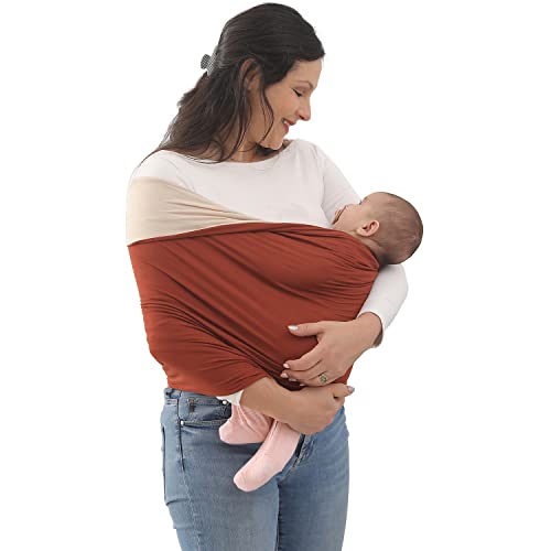 Kloovete Baby Wrap Carrier, Reversible Bonding Comforter, Soft & Stretchy Baby and Infant Sling, Perfect Baby Carrier Wrap Sling for Newborn and Infant up to 35 lbs.