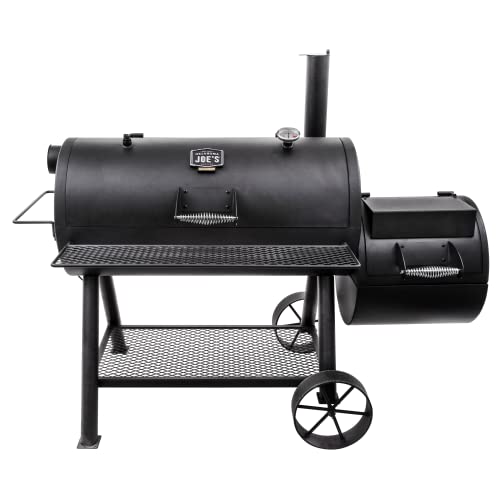 Oklahoma Joe’s Longhorn Reverse Flow Smoker, Black