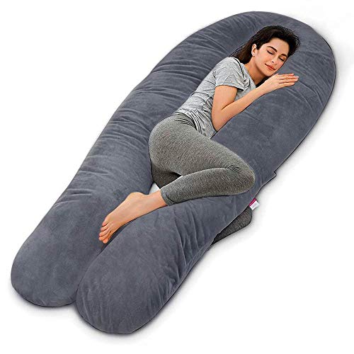 Wndy’s Dream Pregnancy Body Pillow, U-Shaped Maternity Pillow for Pregnant Women 3KG 78cm Multiply 150cm 3.2KG XXL