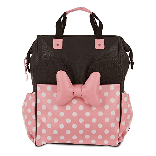 Disney Baby Girl Backpack, Minnie Mouse Big Bow