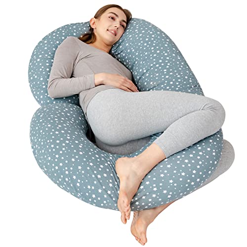 Yuantianwey C Shaped Pregnancy Pillow Full Body Pillow and Maternity Support for Back, Hips, Legs, Belly a Must Have for Pregnant…