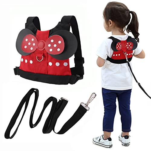 Accmor Kid Harness Leash, Cute Toddler Anti-Lost Harnesses with Leashes, Baby Harness Tether Child Walking Assistant Strap for 1-5 Years Boys and Girls to Zoo or Mall