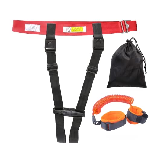 Child Airplane Safety Travel Harness, Safety Travel Restraints System Airplane, Airplane Travel Essentials for Kids and Toddlers, Light Weight, with Included Anti-Wrist Loss of 4.92 ft,