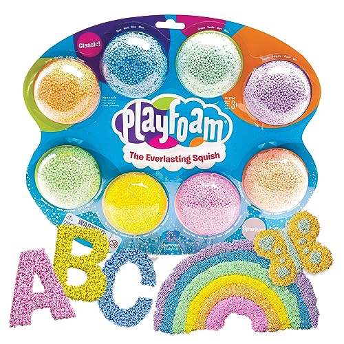 Educational Insights Playfoam 8-Pack, Fidget Toy & Sensory Toys for Kids & Adults, Gift for Ages 3+