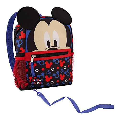 Disney Harness Backpack with Removable Tether – Travel Toddler Safety Backpack – Anti-Lost Kids’ Mini Backpack – Kids Baby Harness Backpack for Boys Girls