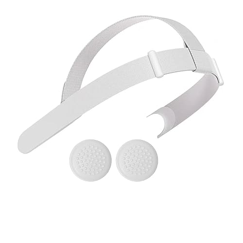 Original New Head Strap For Meta Oculus Quest 2 VR Headset Replacement Band Part with 1 Pair Rocker Caps