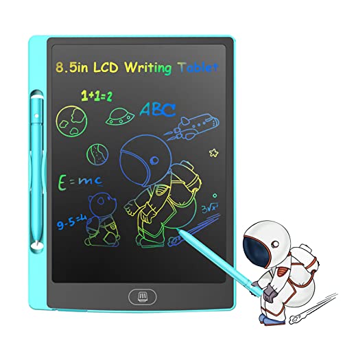 TeinenRon LCD Writing Tablet Toddler Toys,8.5in Dooldle Board for Kids,Colorful Drawing Tablet,Educational Drawing Pad for Children,Birthday for 2 3 4 5 6 Years Old Girls&Boys,Blue