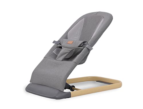 Allta Foldable Bouncer – Grey/Wood