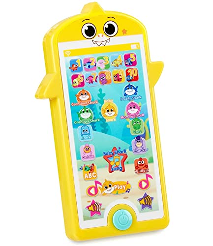WowWee Baby Shark’s Big Show! Mini Tablet for Kids – 123 and ABC Learning Toys for Toddlers – Kids Tablets (Handheld)