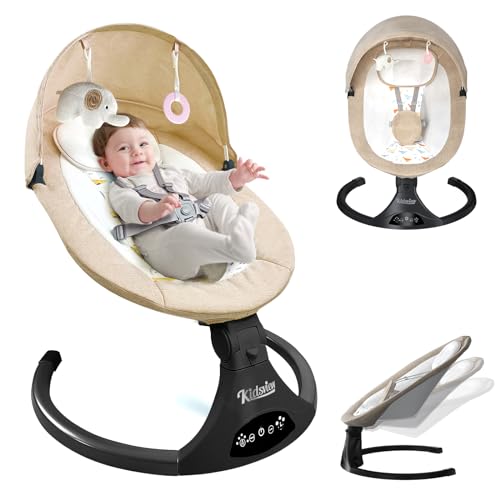 Baby Swing Bluetooth Baby Swing for Infant – Portable Infant Swings for Newborns, Modern & Trendy Design with Safety Features & 5 Sway Speeds