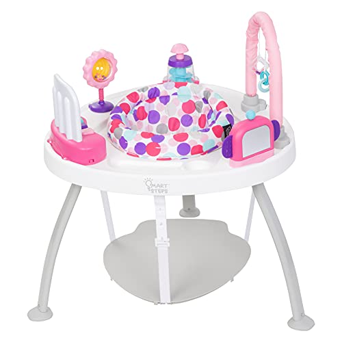 Baby Trend 3-in-1 Bounce N’ Play Activity Center Plus, Princess Pink