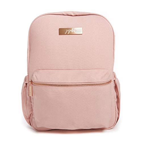 Jujube Diaper Bag, Machine Washable Travel Backpack with, Adjustable Straps & 2 Pockets for Baby Bottles, Diapers, Pacifier, Snacks, and Daily Essentials, Blush Chromatics