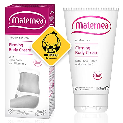 Maternea Firming Body Cream & Emporion Baby on Board Sticker Kit